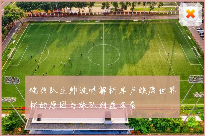 瑞典队主帅波特解析库卢缺席世界杯的原因与球队利益考量